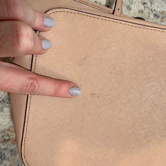 Michael Kors MK Large pale pink tote purse - Picture 14 of 16